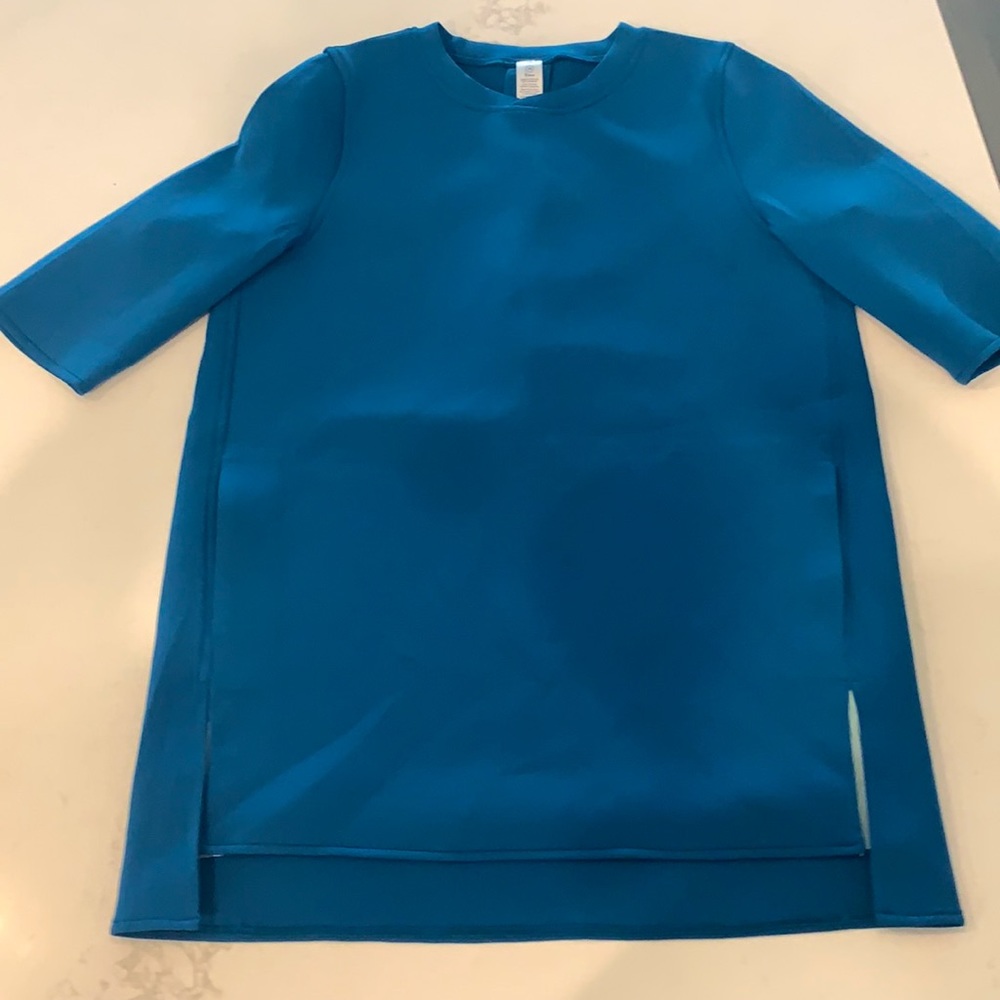 Turquoise ivivva dress with pockets